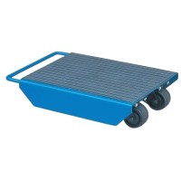 MSC104 industrial load skate with 360-degree rotating castors and 1000kg capacity